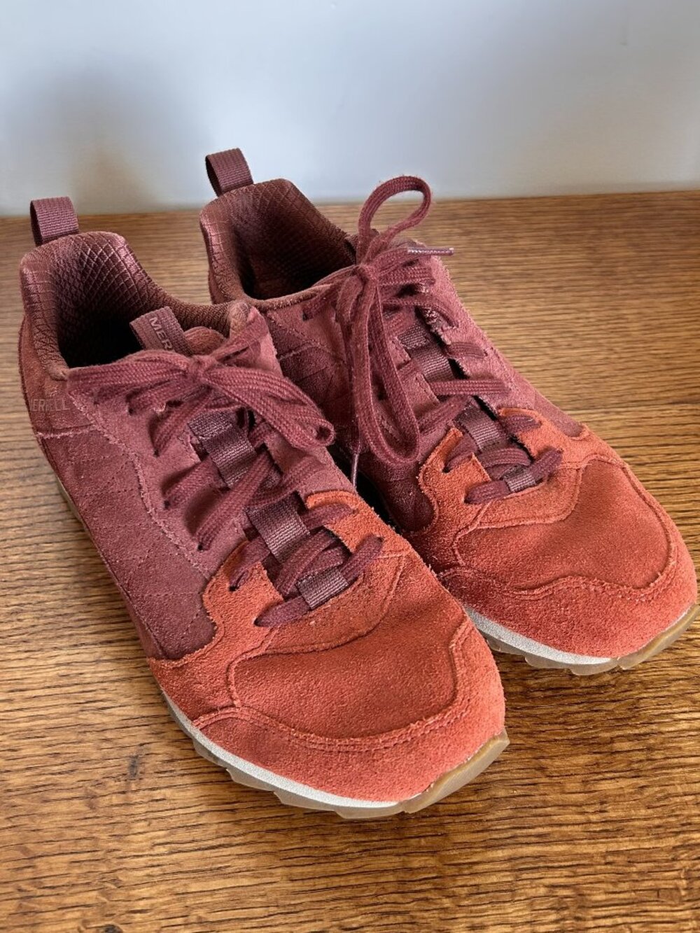 MEN'S MERELL ALPINE SIZE 7 SHOES SABLE SUEDE COLOR